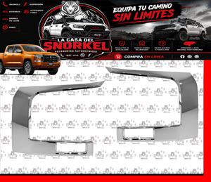 MOLDURA CROMADA BUMPER L200 2025+ 