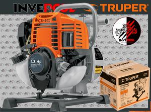 Motobomba autocebante 1"x1", gas. 1-1/3HP, agrícola, TRUPER Código: 102432 Clave: MOTB-14