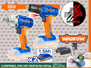 SET ´PISTOLA DE IMPACTO 1/2, 200V + TALADRO ATORNILLADOR 20V 