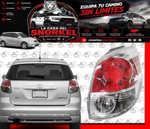 STOP TOYOTA MATRIX 2005/08 (UNIDAD) DETALLES CROMADOS