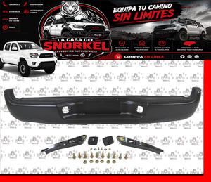 BUMPER TRASERO NEGRO TACOMA 2005/15