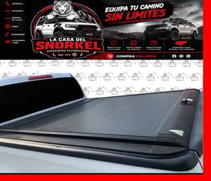 CORTINA RETRACTIL MANUAL  ALUMINIO BT50 / DMAX 2021+