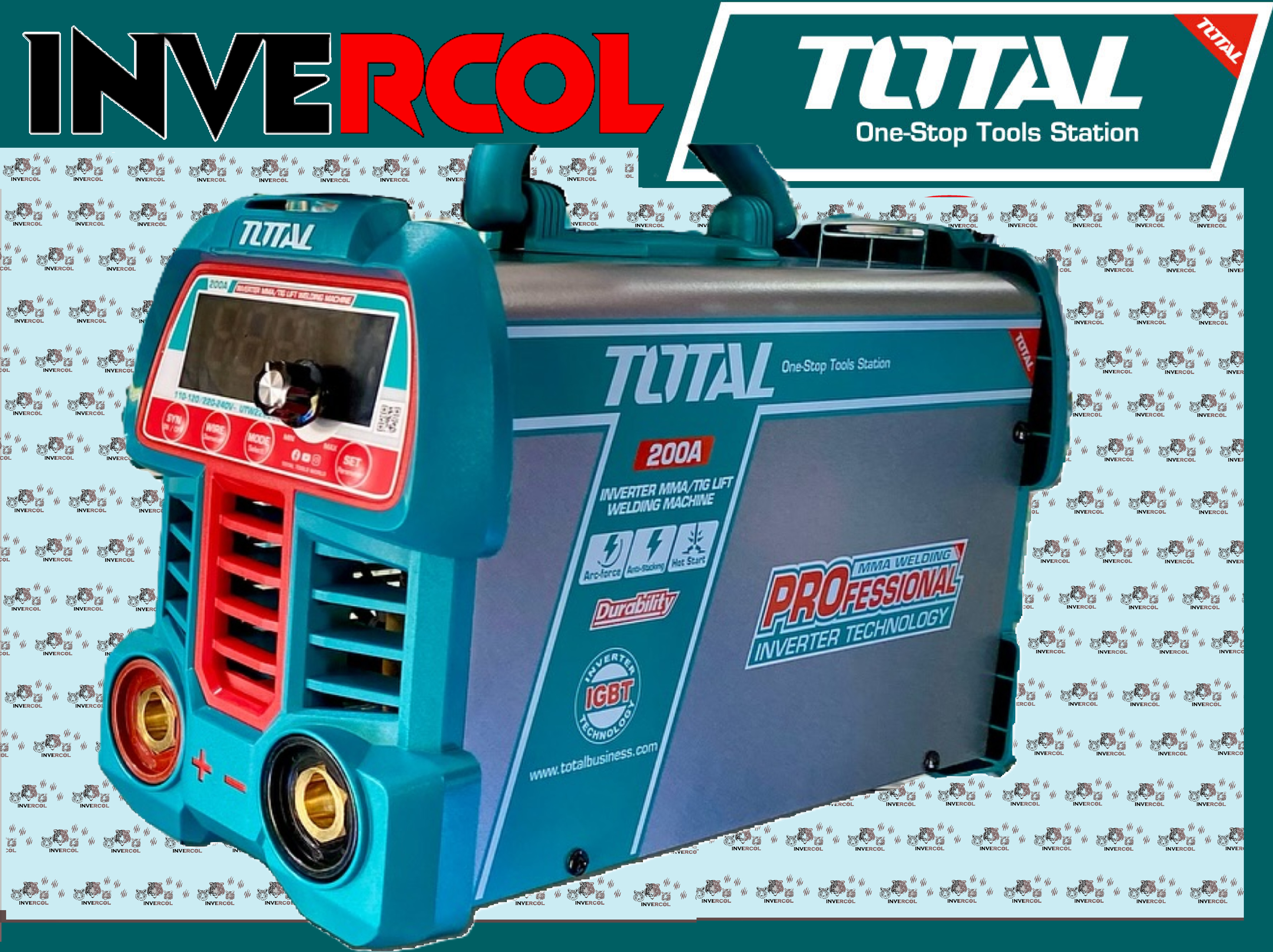 SOLDADORA INVERTER 200 Amp 110V-220V Codigo UTW2200691