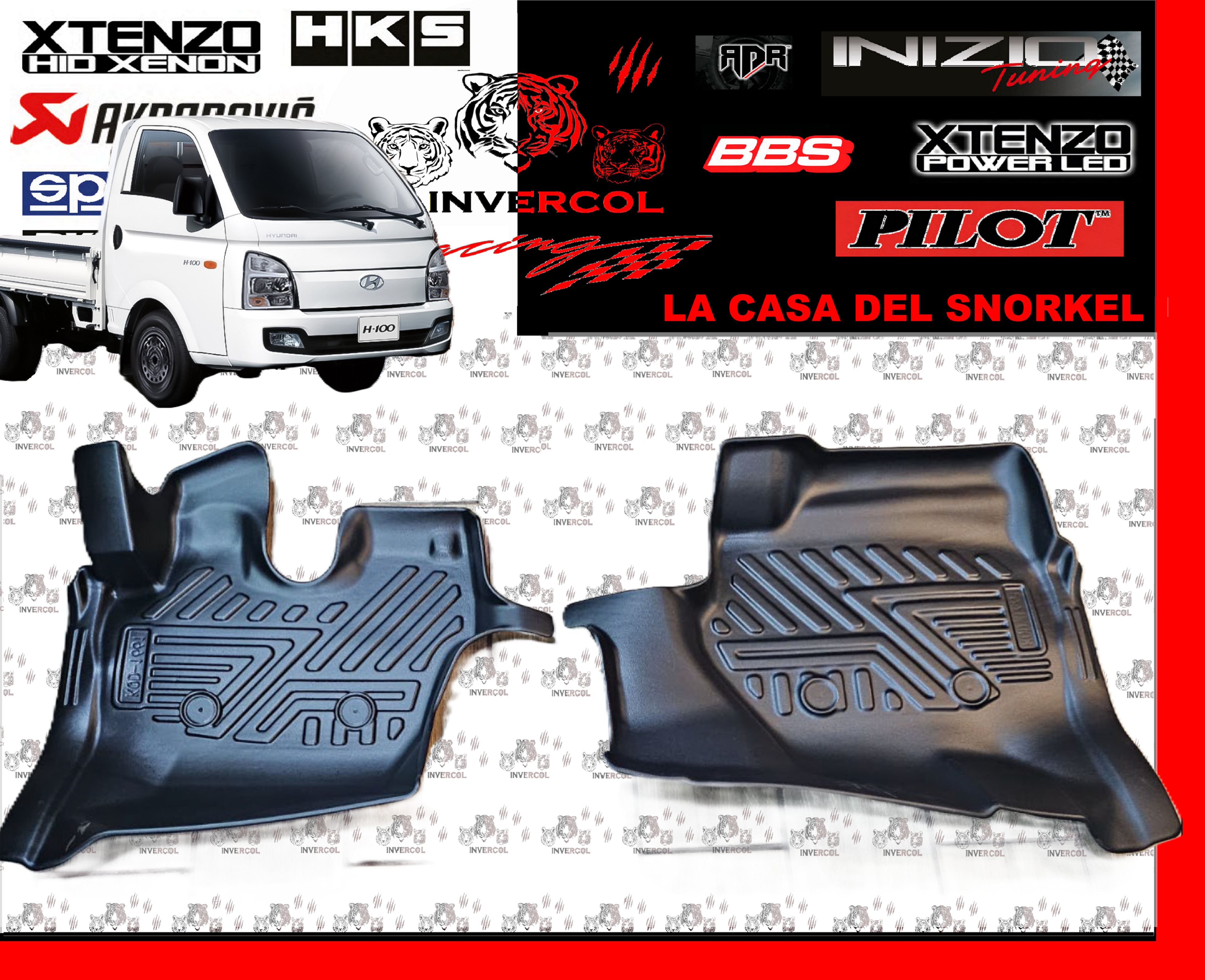 ALFOMBRA BANDEJA 5D HYUNDAI H100