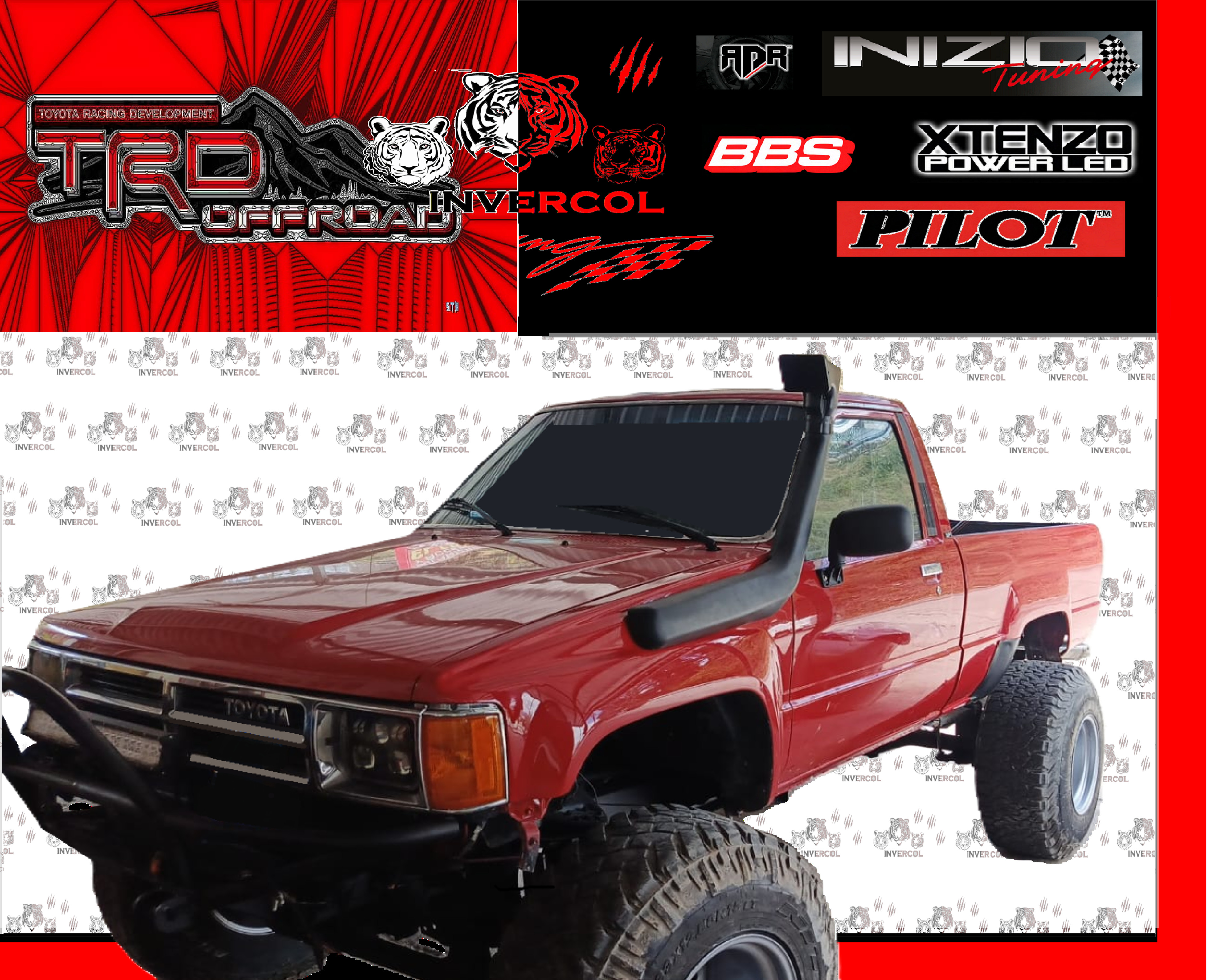 SNORKEL TOYOTA 22R 1984 / 1988