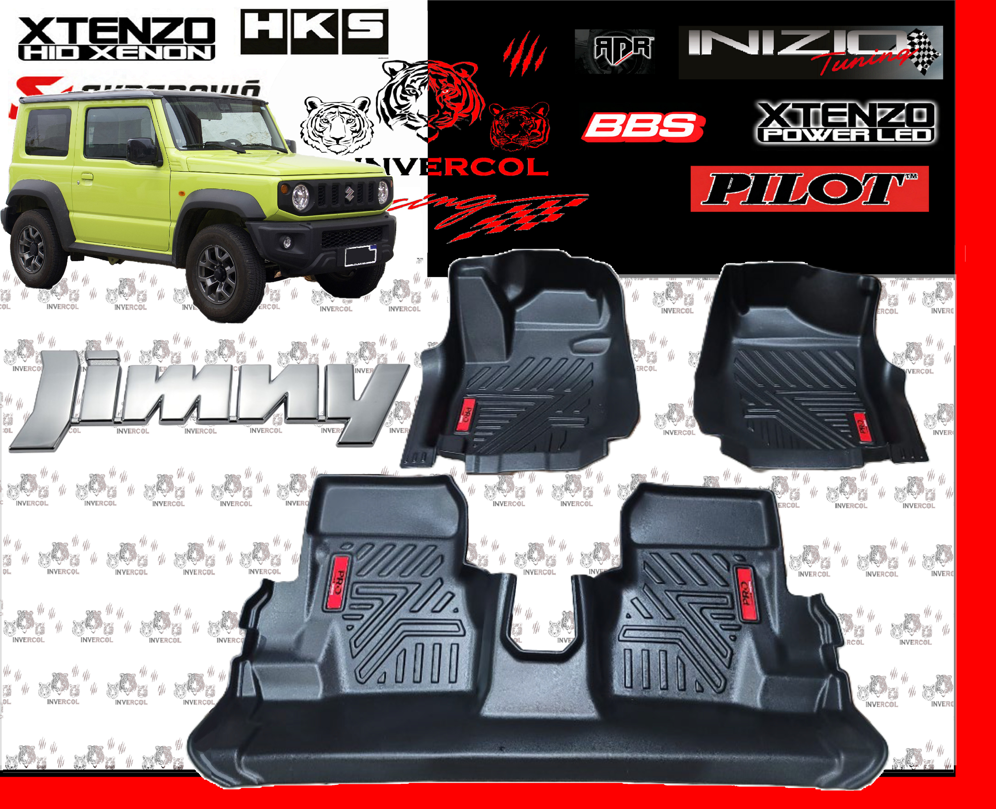 ALFOMBRA BANDEJA 5D JIMNY 2019+ 2P