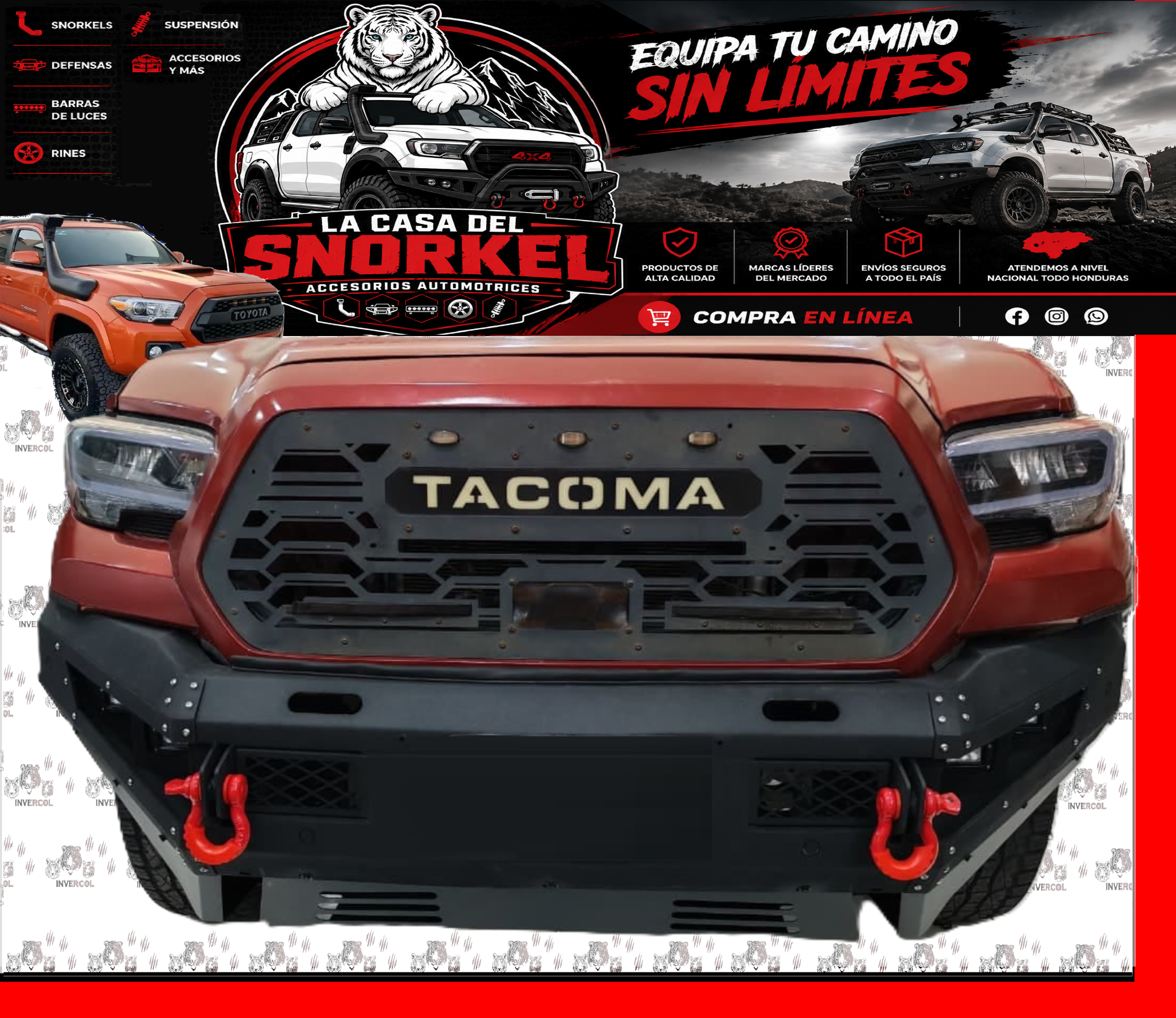 BUMPER COMANDO UNIVERSAL 