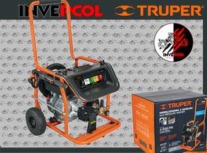 HIDROLAVADORA A GASOLINA, 4000 PSI, TRUPER COD: 12910