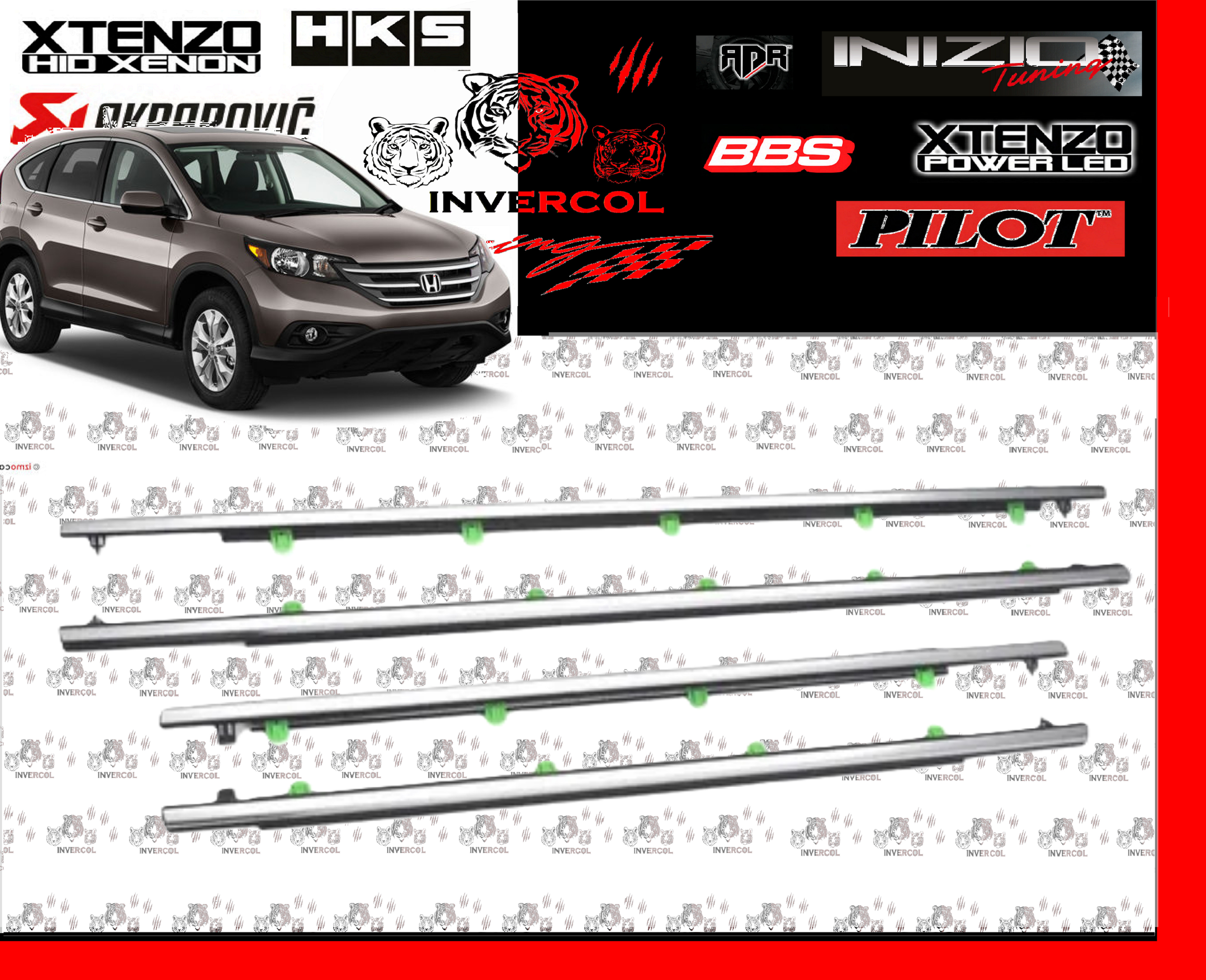 KIT CAÑUELAS CRV  2007/11