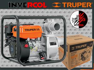 Motobomba autocebante 3"x3", gasolina 7HP, agrícola, TRUPER Código: 17117 Clave: MOTB-3