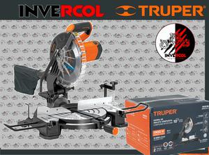 Sierra de inglete 10", 1900W compuesta, TRUPER Código: 103236 Clave: SINCO-10-3
