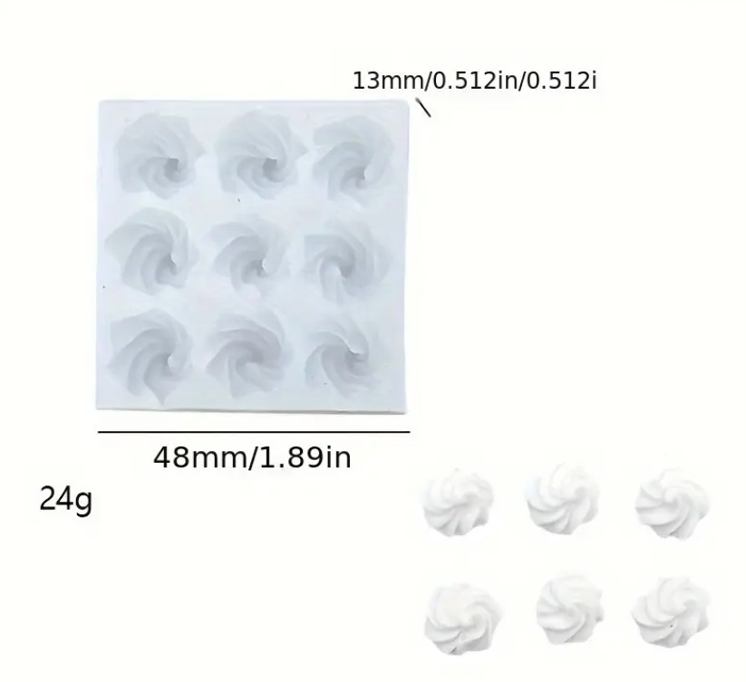 SET MOLDES MINI CONITOS 