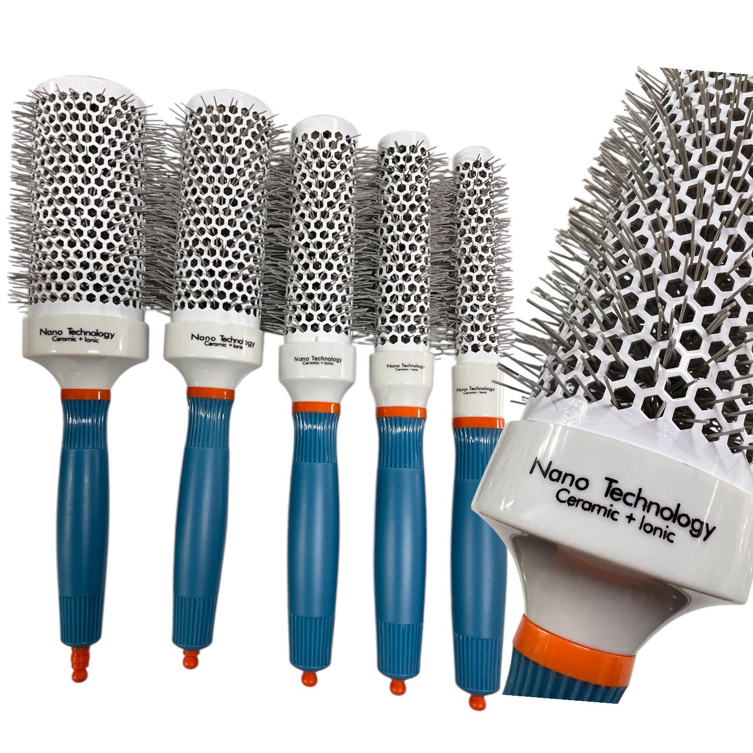 Cepillo secado del cabello ceramic + Ionic Nano Tecnología