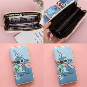 🐾 Cartera Stitch con Muñecos 