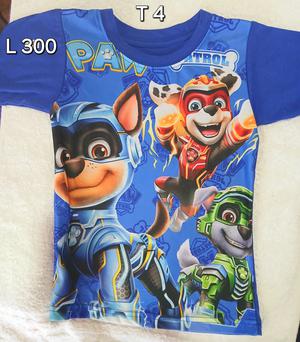Camiseta Infantil Paw Patrol – Héroes de la Aventura