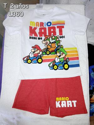 Conjunto para niño Mario Kart