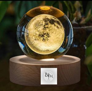 Lampara de Cristal Luna