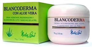 Blancoderma con áloe vera