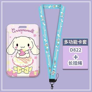 Porta Gafete Diseño Kawaii y Colorido