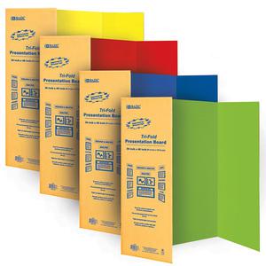 Trifolio 36x48 colores surtidos Bazic