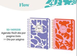 Agenda 15x21 dia por pagina Dots 2025