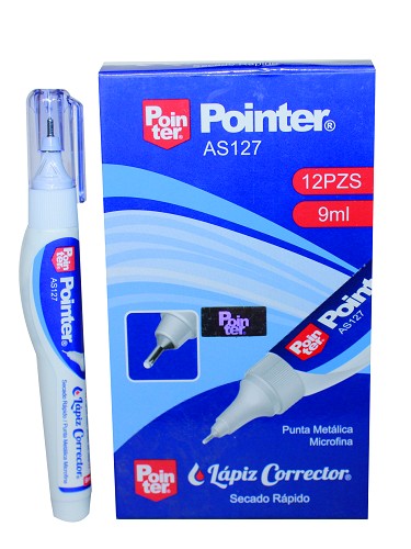 Corrector tipo pluma 9ml Pointer