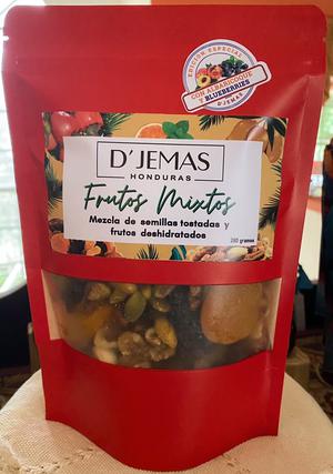 Frutos mixtos y frutas deshidratadas blue