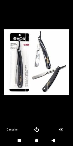 NAVAJA CLASICA DE AFEITAR EVOK