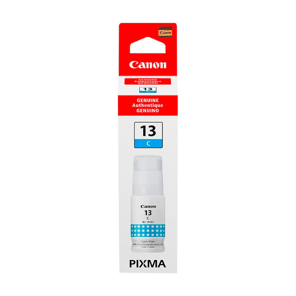 BOTELLA DE TINTA  CYAN CANON GI-13 C 60ML