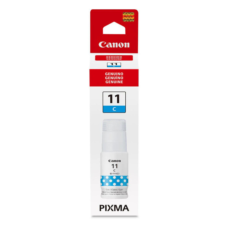 BOTELLA DE TINTA  CYAN CANON GI-11 C 70ML