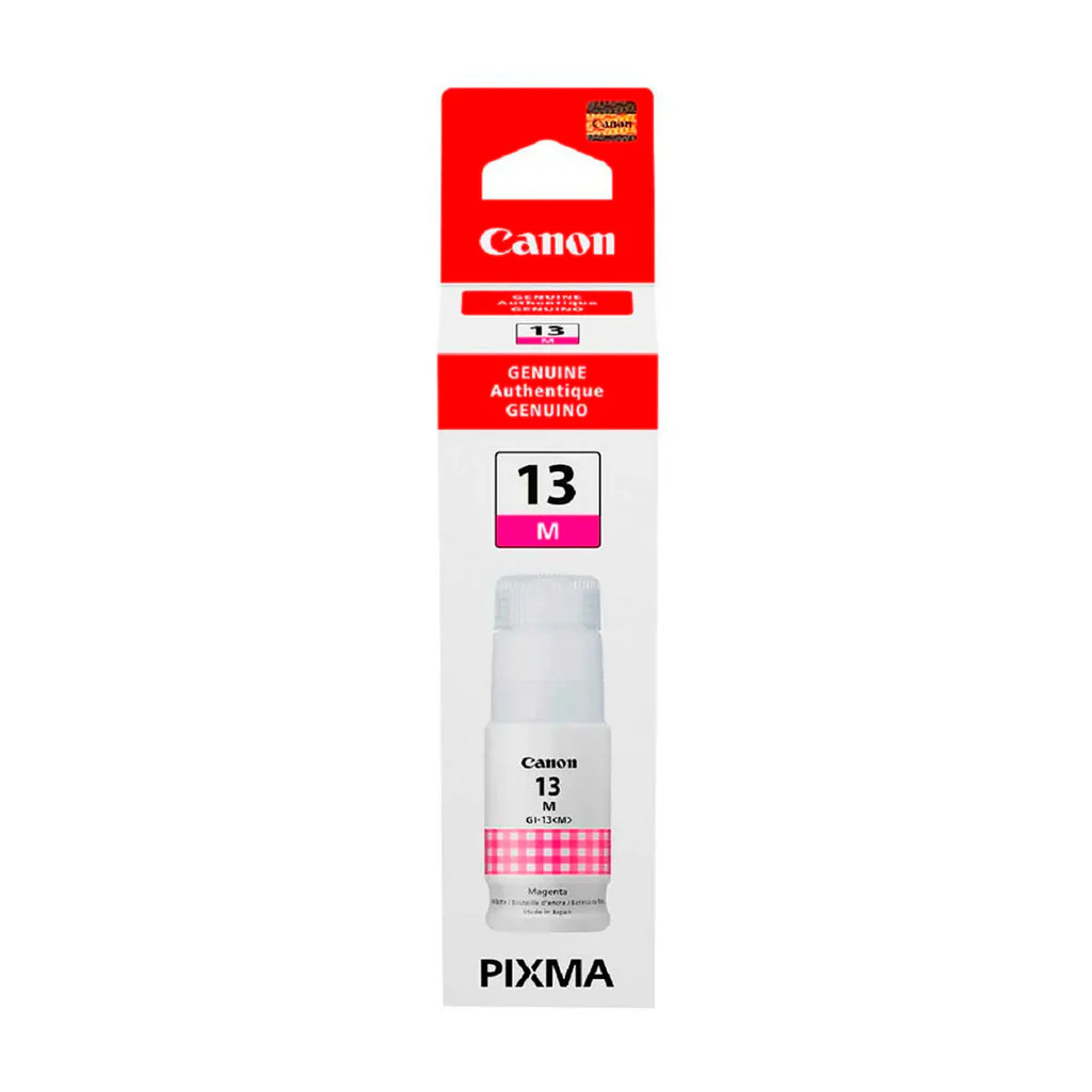 BOTELLA DE TINTA   MAGENTA CANON GI-13 M 60ML