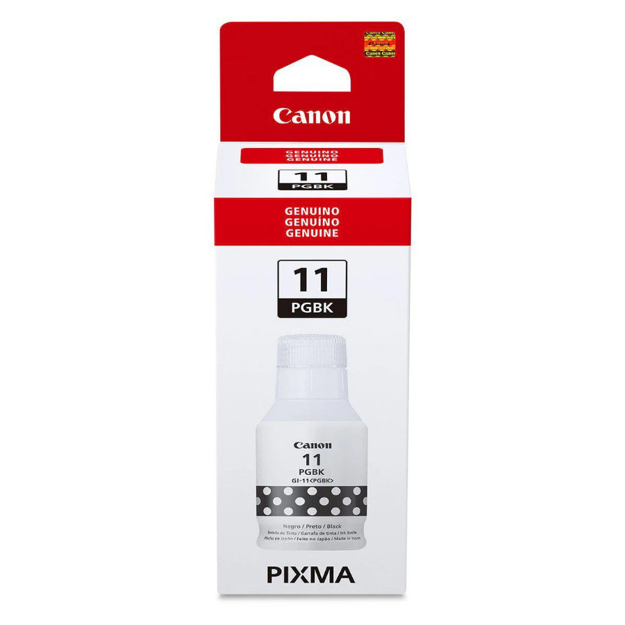 BOTELLA DE TINTA  NEGRA CANON GI-11 PGBK 135ML