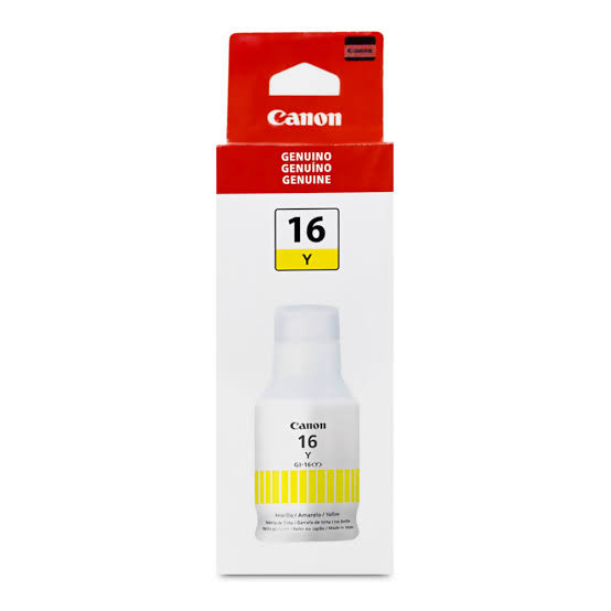 BOTELLA DE TINTA YELLOW CANON GI-16 Y 70ML-copia