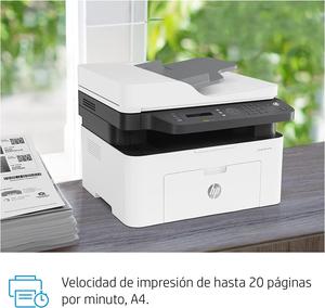 IMPRESORA LASER MULTIFUNCIONAL HP 137FNW B/N