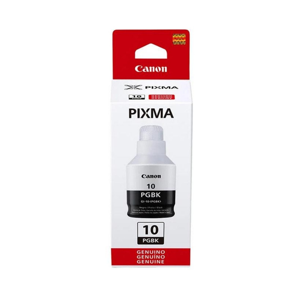 BOTELLA DE TINTA  NEGRA CANON GI-10 PGBK 170ML