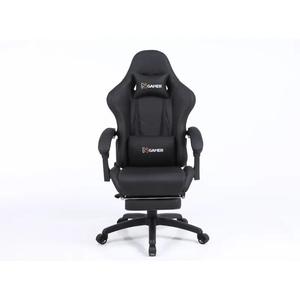 Silla Gaming Plus Negro 300Lb GL4 Con Reposa Pies NG/NG