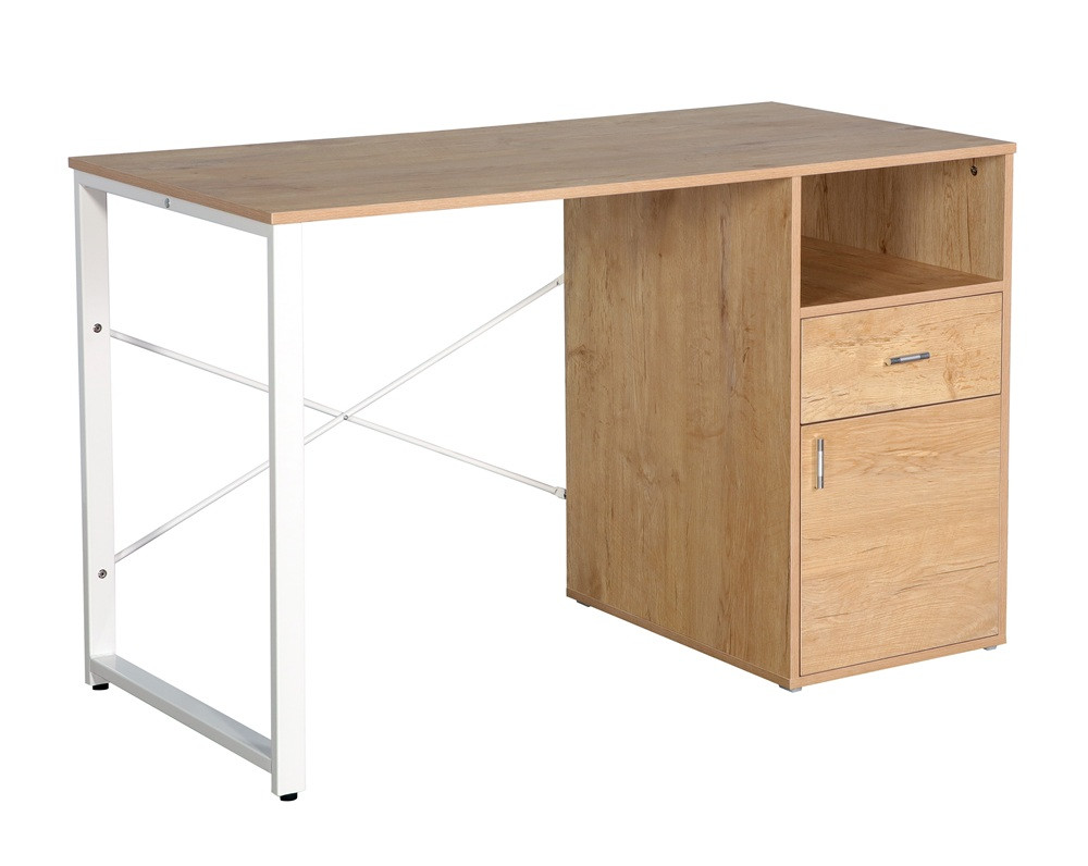 ESCRITORIO PARA COMPUTADORA MADERA 120 x 60 x 76 cm - 7424676215637