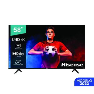 TELEVISOR HISENSE 58 PULG 4K SMART / HIS-58A6NV