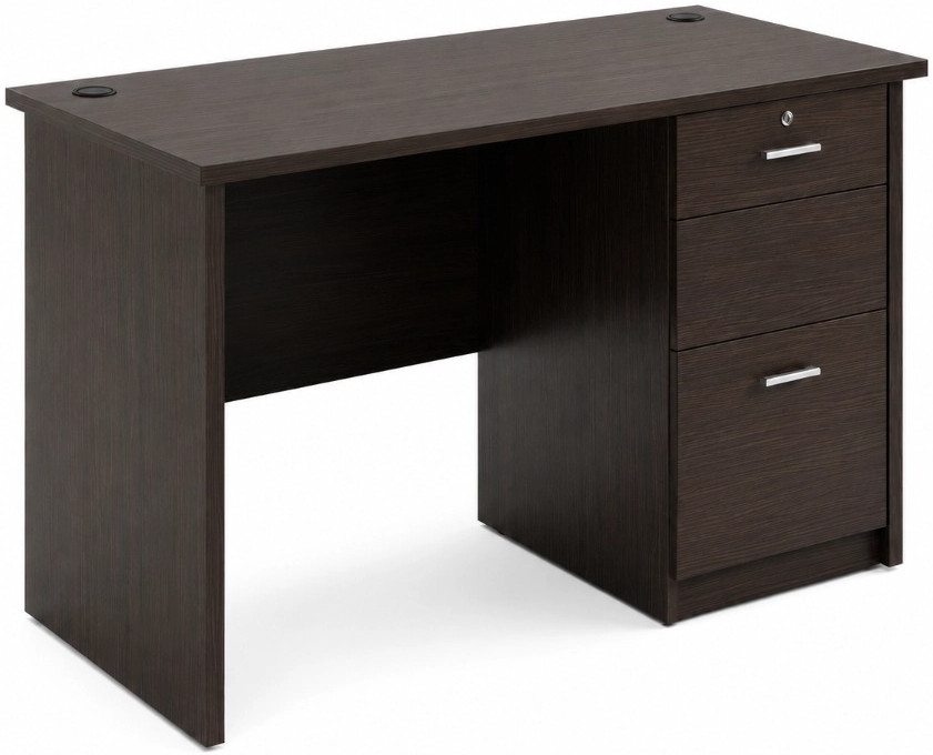Escritorio madera C/Cajonera 2 Gavetas 120X60X75Cm