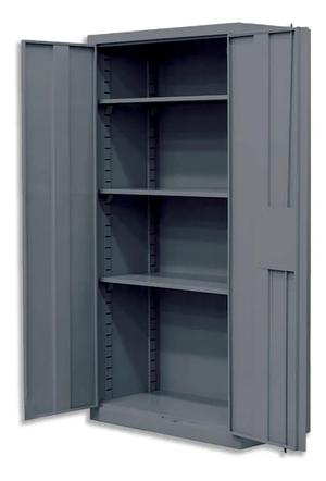 ARMARIO METALICO 2 PUERTAS MAS GRANDE CON 4 ESTANTES 1.20*0.45*1.95alto mts (ESPECIAL) CTN