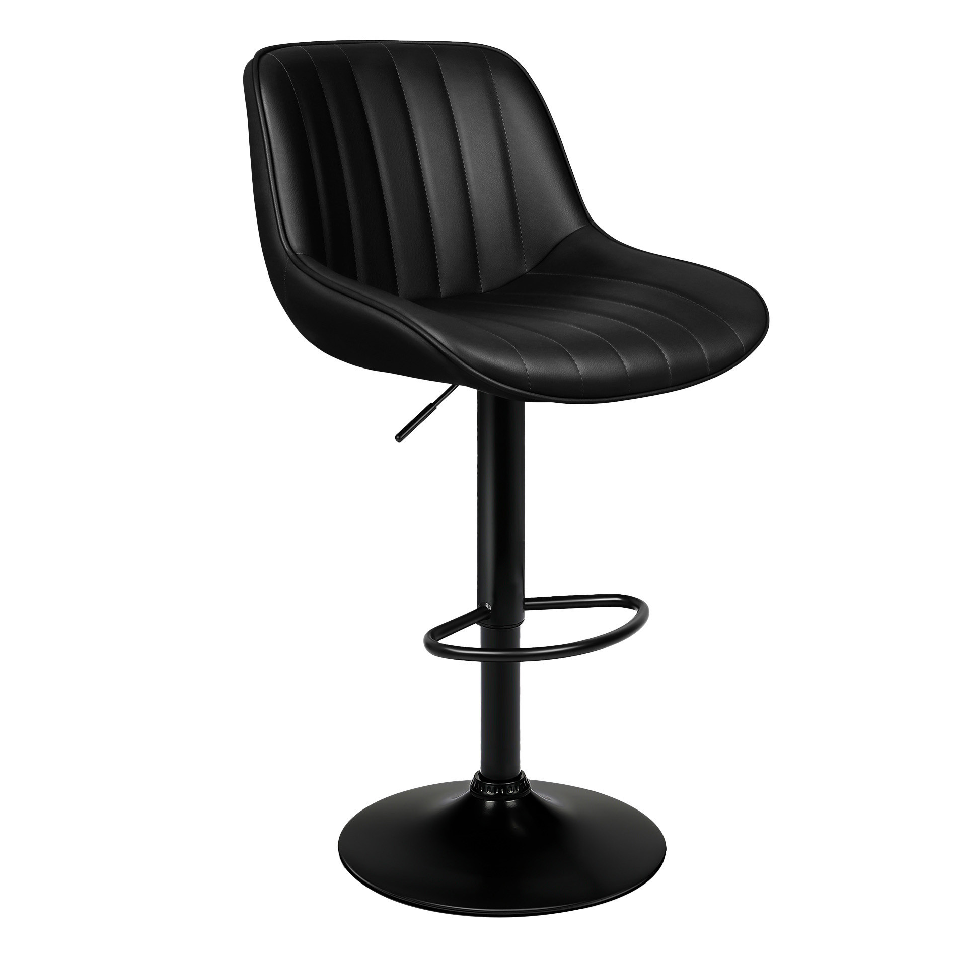 SILLA DE BAR  DRAVEN NEGRA - 6901113173688