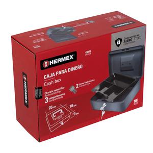 CAJA DE DINERO CADI-25 HERMEX 25CMS -  7506240620556