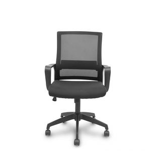 SILLA SEMI EJECUTIVA NEGRA MALLA TD 1003 IA1003