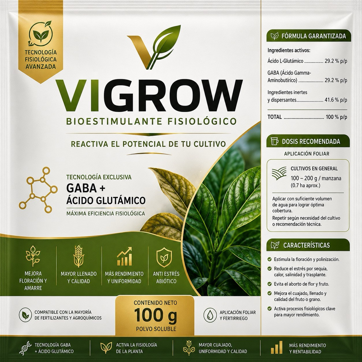 VIGROW 100 GRS
