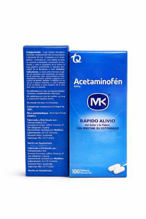 ACETAMINOFEN 500 MK 