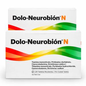 Dolo-Neurobión N 120 tabletas – Dolor muscular y neuralgias