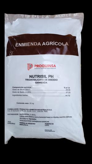 NUTRISIL PH silicato (SACO DE 25KG)