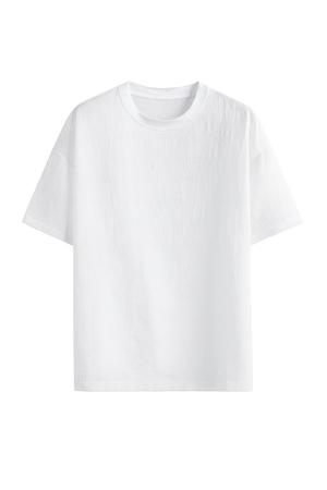 Camisas de manga corta de seda de hielo
