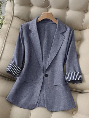 Chaqueta blazer corta