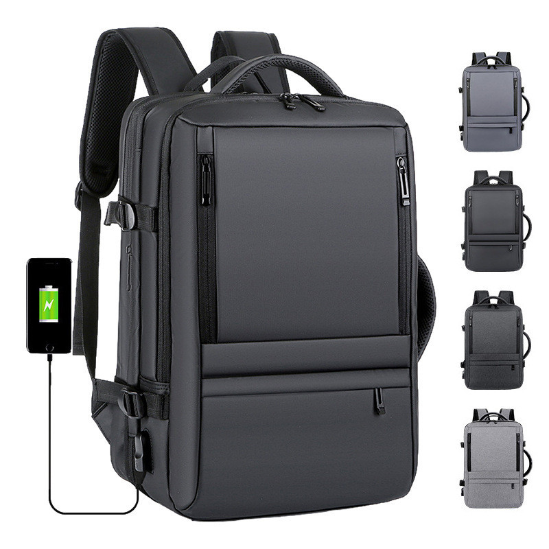 Mochila Newset Business, de gran capacidad, impermeable, expandible, para portátil